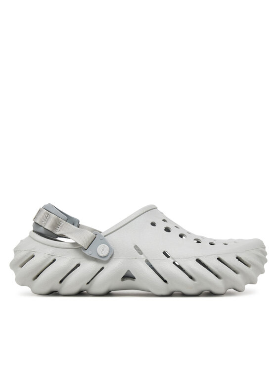 Klapki Crocs, Rozmiar 45/46, Szare, Echo Clog 207937