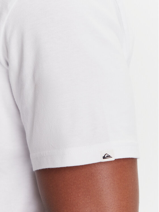 Quiksilver Quiksilver T-Shirt Dna Clicker Tee EQYZT08207 Bílá Comfort Fit