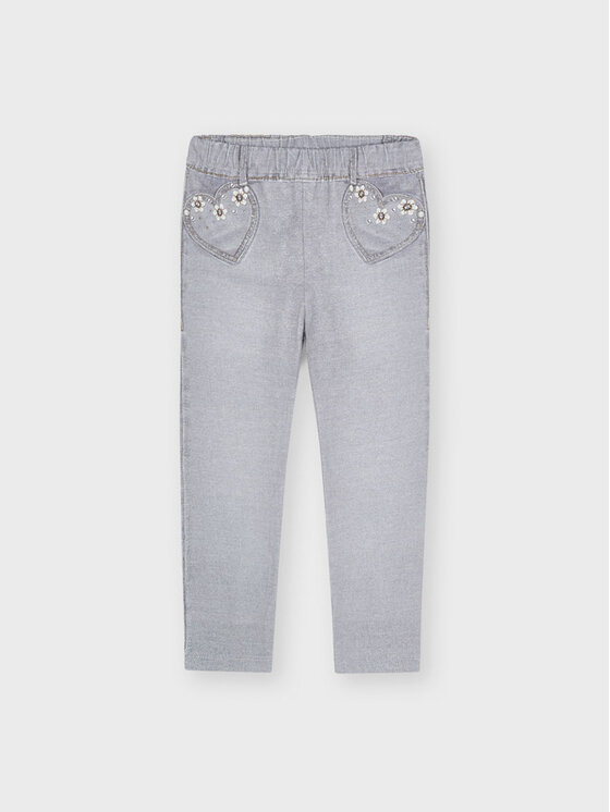 Pantaloni di tessuto 4735 Grigio Regular Fit