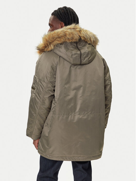 HUGO HUGO Parka Makaro2541 50546236 Beżowy Regular Fit