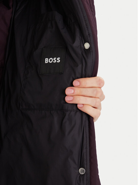 BOSS BOSS Télikabát Pamaxi4 50546844 Lila Regular Fit