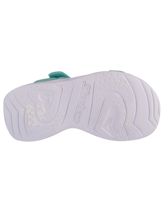 Skechers Skechers Sandały Skechers Heart Lights Sandal - Always Flashy Zielony