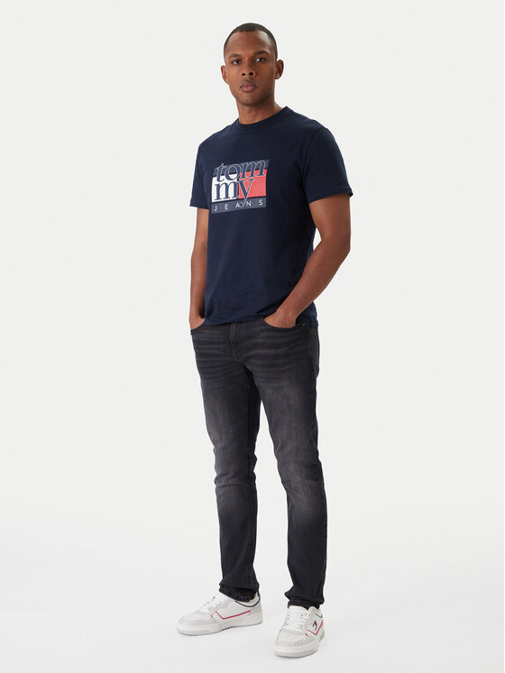 Tommy Jeans Tommy Jeans Jeans hlače Scanton DM0DM22156 Siva Slim Fit