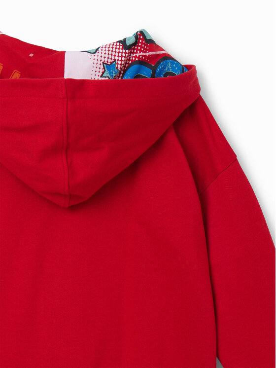 Desigual Desigual Sweatshirt 23SBSK05 Rot Regular Fit