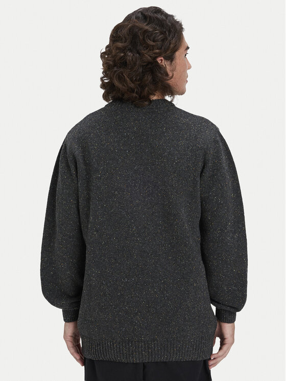 Quiksilver Quiksilver Sweater Slow Song Neppy EQYSW03325 Szürke Regular Fit