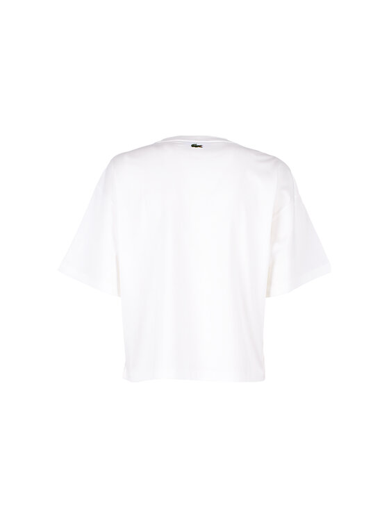 Lacoste Lacoste T-shirt TF2523-70V Bianco Regular Fit