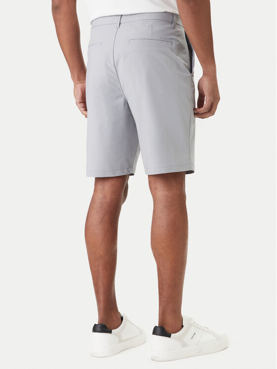 Calvin Klein Calvin Klein Σορτς υφασμάτινο LV04LB613G Γκρι Straight Fit