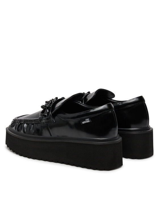LOVE MOSCHINO LOVE MOSCHINO Loafers JA10446I0LJD0000 Μαύρο