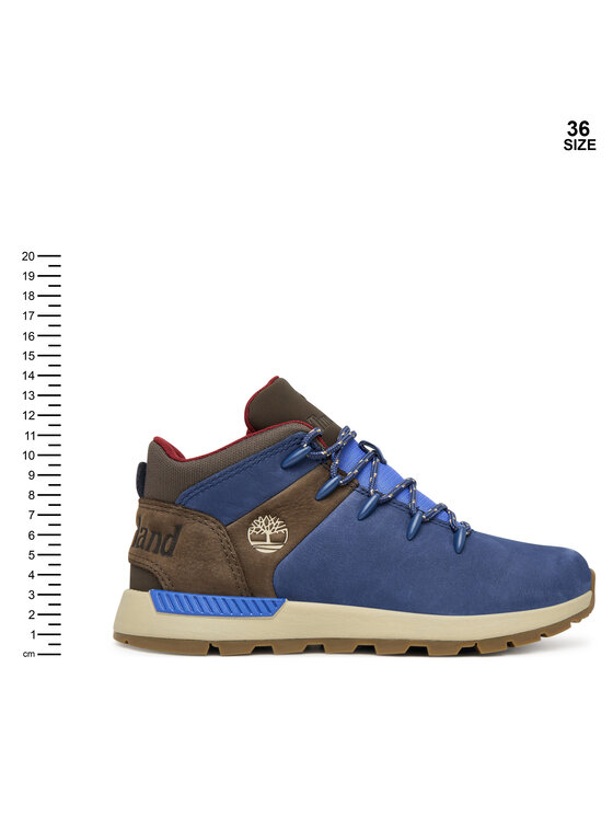 Timberland Timberland Kotníková obuv Mid Lace UP SneakerTB0A6AG5EP21 Modrá