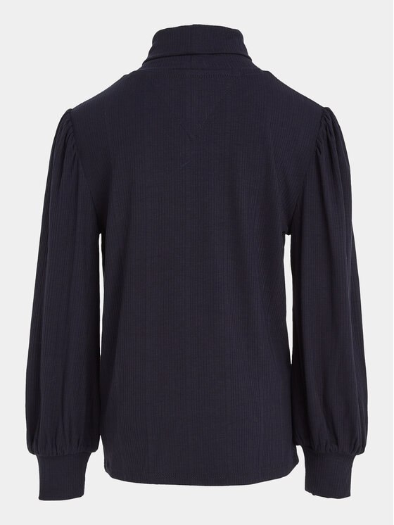 Tommy Hilfiger Tommy Hilfiger Блузка KG0KG07594 Cиній Regular Fit