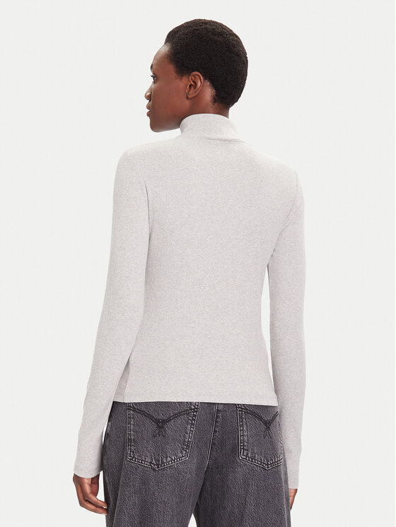 Calvin Klein Jeans Calvin Klein Jeans Гольф LV047D203G Сірий Slim Fit
