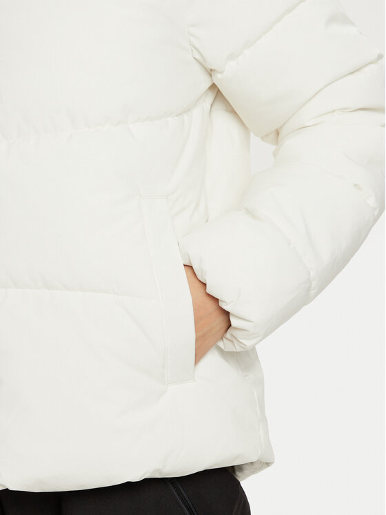 4F 4F Giubbotto invernale 4FWAW24TDJAF473 Écru Regular Fit