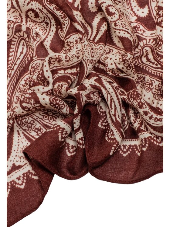 ALLORA BE UNIQUE ALLORA BE UNIQUE Scialle 100% wiskoza Bordeaux