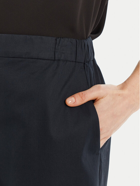 Max Mara Leisure Max Mara Leisure Culottes nohavice Antille 2516131017 Tmavomodrá Regular Fit