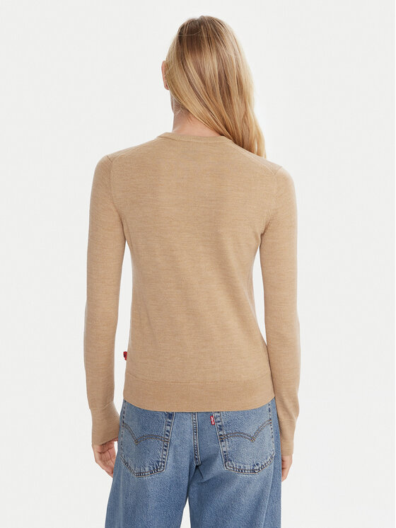 Robe di Kappa Robe di Kappa Pullover Emmy 64114YW Beige Regular Fit