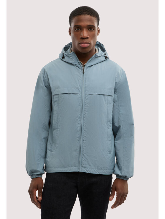 Trussardi Trussardi Cappotto invernale R006M000024N024 Turchese Over Fit