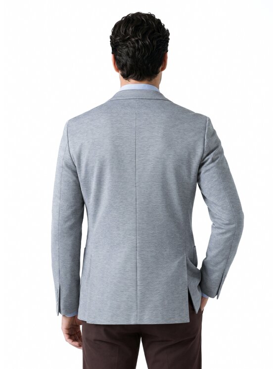 Pako Lorente Pako Lorente Marynarka P26WF-3X-001 Szary Slim Fit
