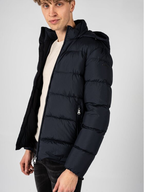 Geox Geox Kurtka przejściowa M2626J T2936 Granatowy Regular Fit