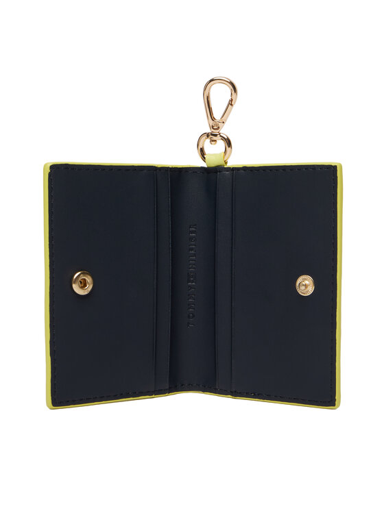 Tommy Hilfiger Tommy Hilfiger Θήκη πιστωτικών καρτών Th Icon Cc Holder W/Strap AW0AW18480 Πράσινο