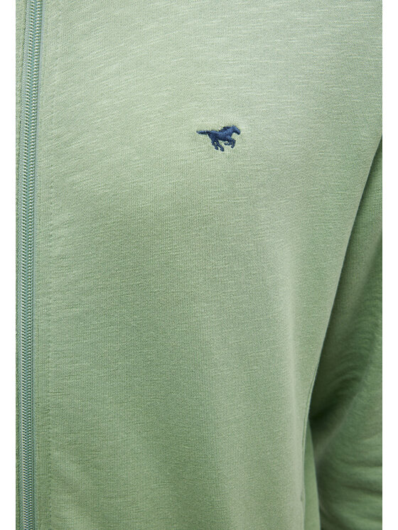 Mustang Mustang Bluza Dillon Zielony Regular Fit