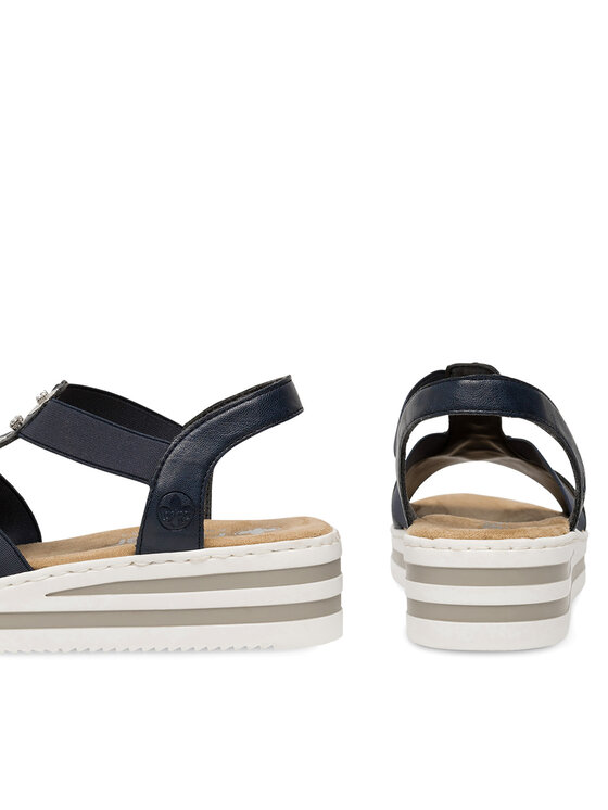Rieker Rieker Sandalen V0287-14 Dunkelblau