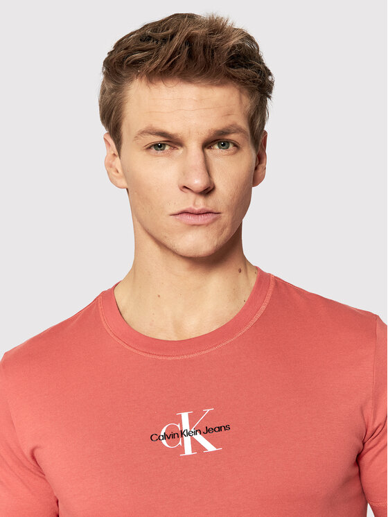 T shirt 2025 calvin klein rouge