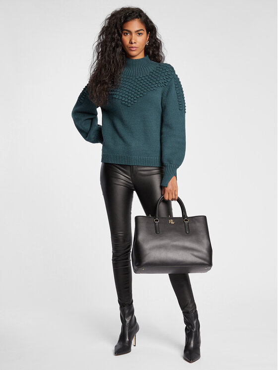 LAUREN RALPH LAUREN Lauren Ralph Lauren Rankinė Marcy 36 431876724004 Juoda