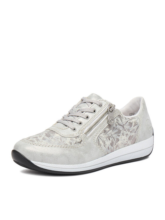 Rieker Rieker Sneakersy N1112-80 Strieborná