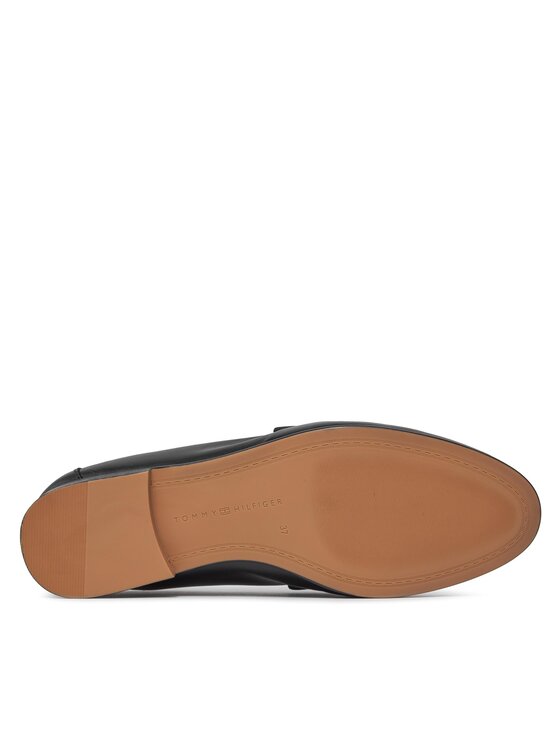 Tommy Hilfiger Tommy Hilfiger Сліпери Essential Leather Loafer FW0FW07769 Чорний