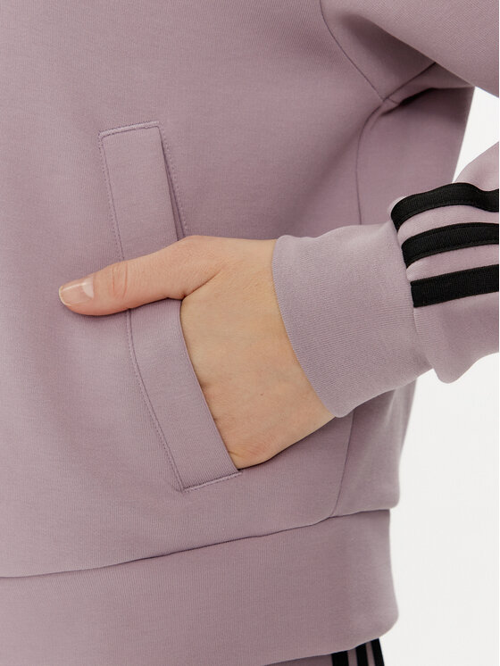 adidas adidas Sweatshirt Future Icons 3-Stripes IS3681 Violett Loose Fit
