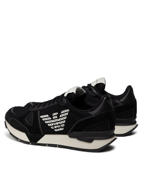 Emporio Armani Emporio Armani Sneakersy X4X289 XM499 Q428 Czarny