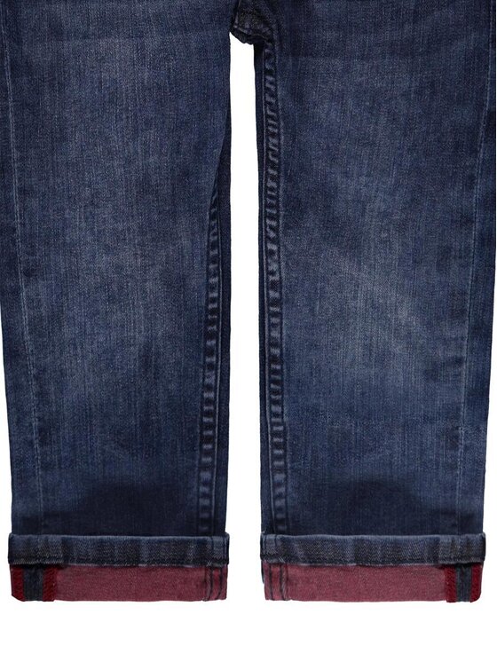 Kanz Kanz Spodnie materiałowe 2043404-0013 Niebieski Basic Fit
