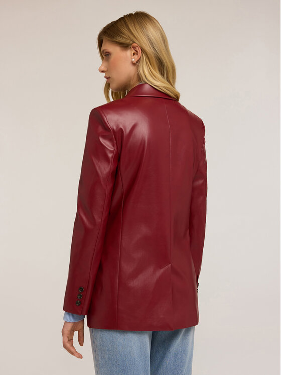 Motivi Motivi Giacca in similpelle Q735Q000958N026 Rosso Regular Fit