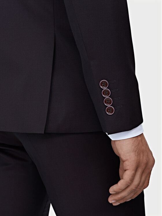 Evenemen Evenemen Garnitur Cameron Fioletowy Slim Fit