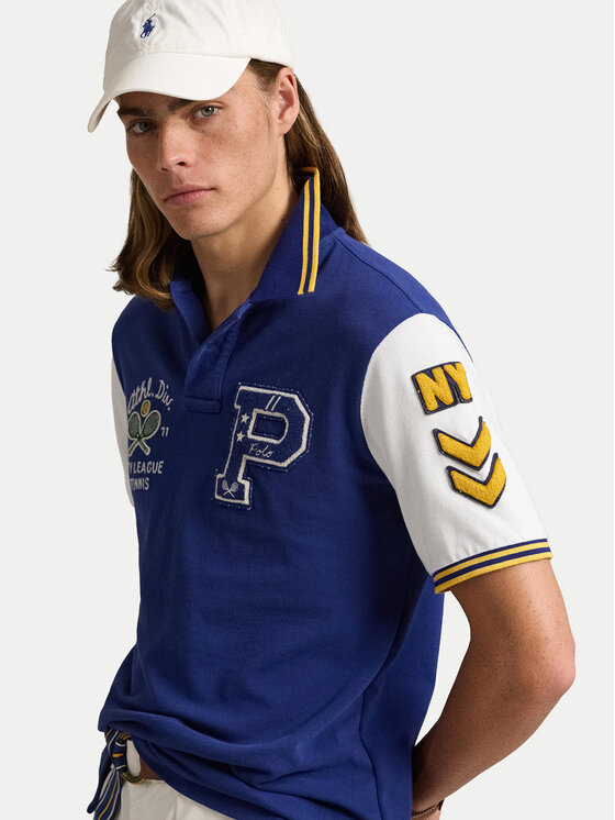 Polo Ralph Lauren Polo Ralph Lauren Поло 710964978001 Голубий Classic Fit