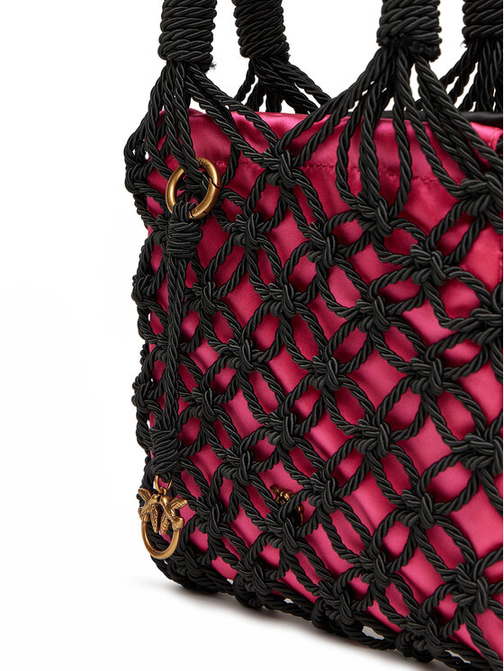 PINKO PINKO Torebka Handbag Mini Pe 25 Pltt 105165 A2L9 Czarny