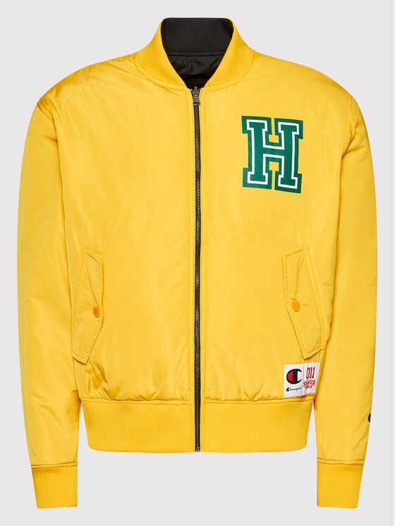 Champion Champion Bomberjacke Unisex STRANGER THINGS Hawkins 217754 Gelb Regular Fit