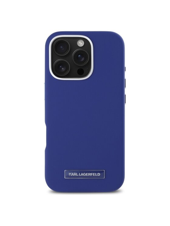 KARL LAGERFELD KARL LAGERFELD Etui na telefon iPhone 16 Pro Max Niebieski