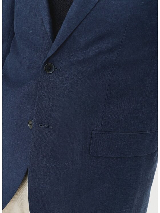 Pako Lorente Pako Lorente Marynarka P24SF-3X-020 Granatowy Slim Fit