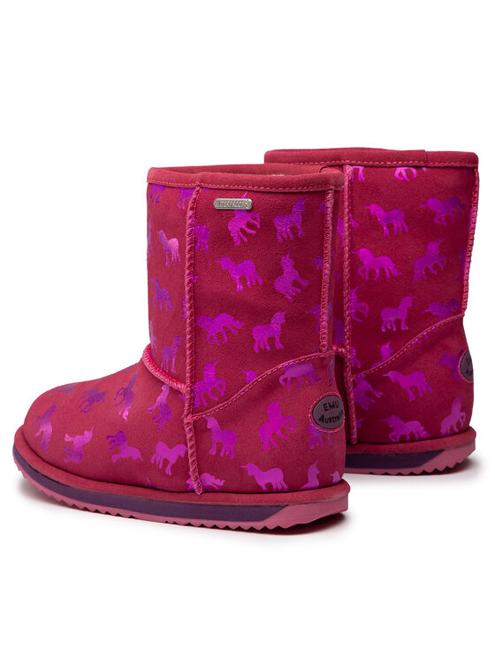 EMU Australia EMU Australia Stivali da neve Rainbow Unicorn Brumby K12373 Rosa