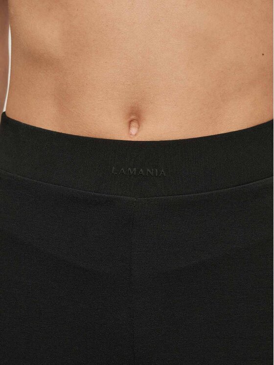 La Mania La Mania Sportovní kraťasy GUSTO Černá Classic Fit