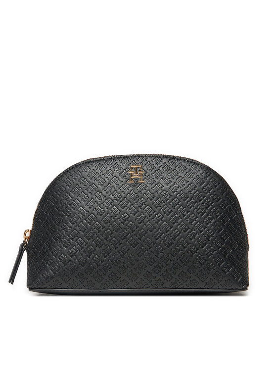 Tommy Hilfiger Kozmetická taštička AW0AW17339 Čierna