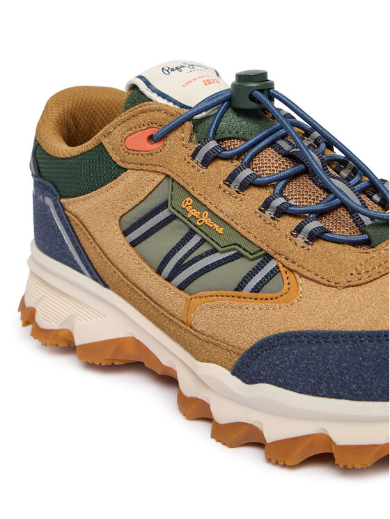 Pepe Jeans Pepe Jeans Sneakersy Peak Bole B PBS600002 Brązowy