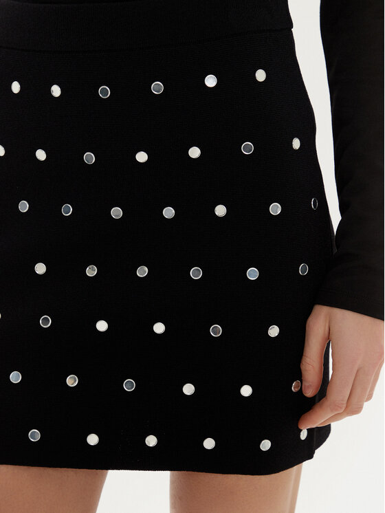Sisley Sisley Gonna a matita 1MNPM000D Nero Slim Fit
