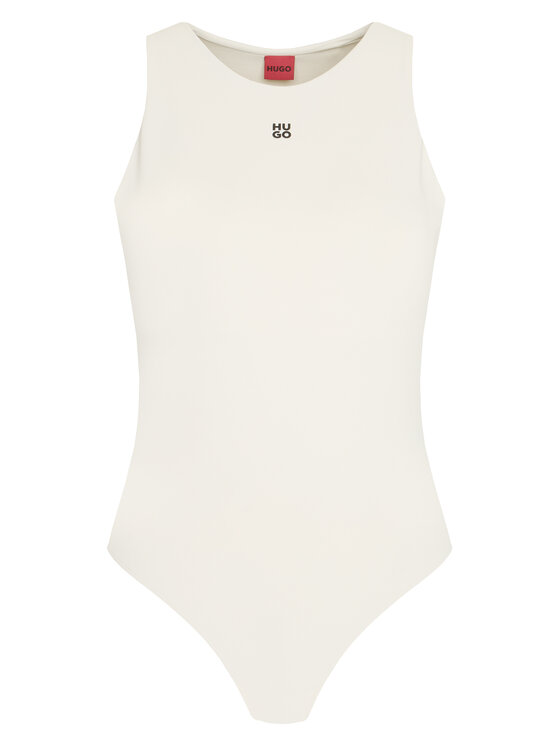 HUGO HUGO Bodi Dasiel 50545196 Écru Slim Fit
