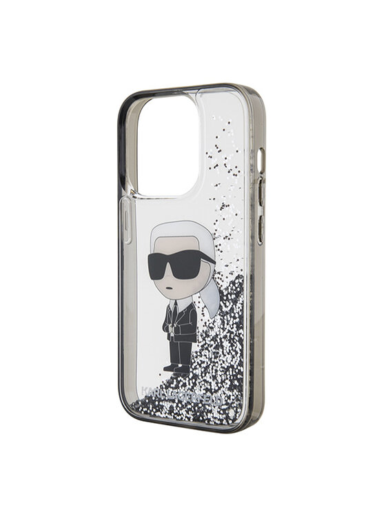 KARL LAGERFELD KARL LAGERFELD Etui na telefon iPhone 15 Pro Przezroczysty