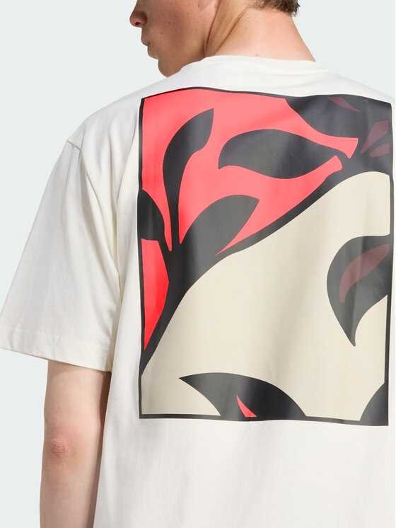adidas adidas T-Shirt 151347 Biały Loose Fit