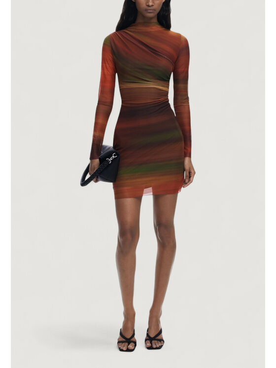 Desigual Desigual Vestito da giorno VEST_DANTE Arancione Firm Fit