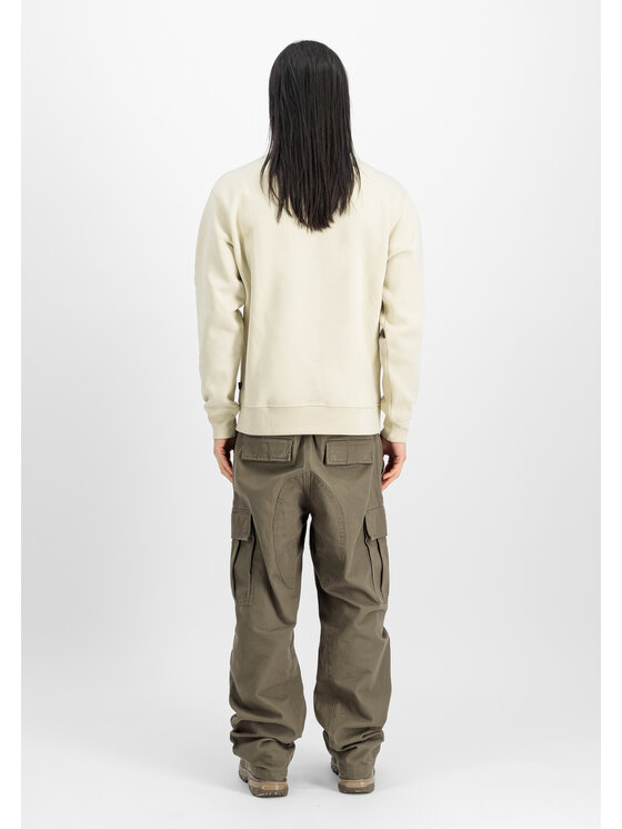 Alpha Industries Alpha Industries Bluza Camo Sleeve Sweatshirt Beżowy Regular Fit