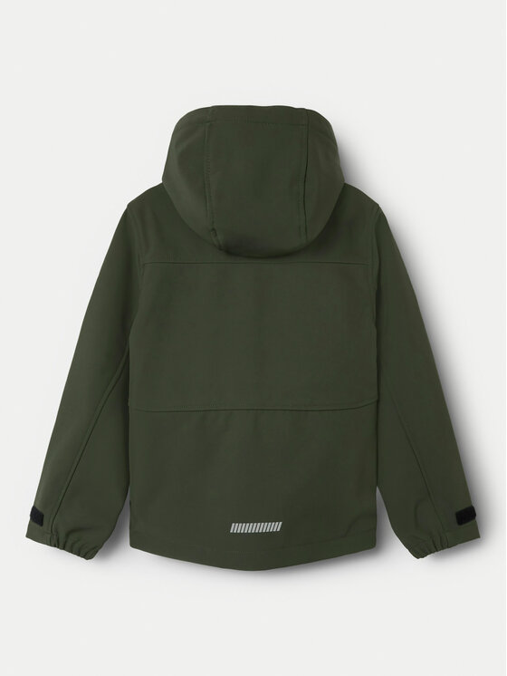 NAME IT NAME IT Kurtka softshell Alfa 13232128 Zielony Regular Fit